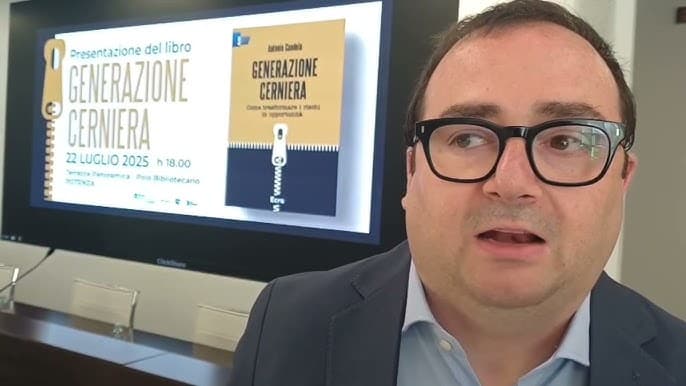 Amendolara, presentazione del libro Generazione Cerniera: appuntamento in Sala consiliare