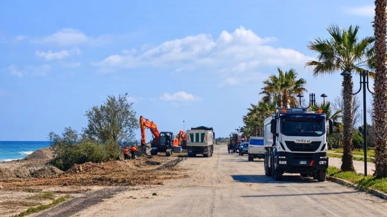 Ripristino del Lungomare di Crosia, l'Amministrazione rassicura: «Garantita la stagione estiva 2026»