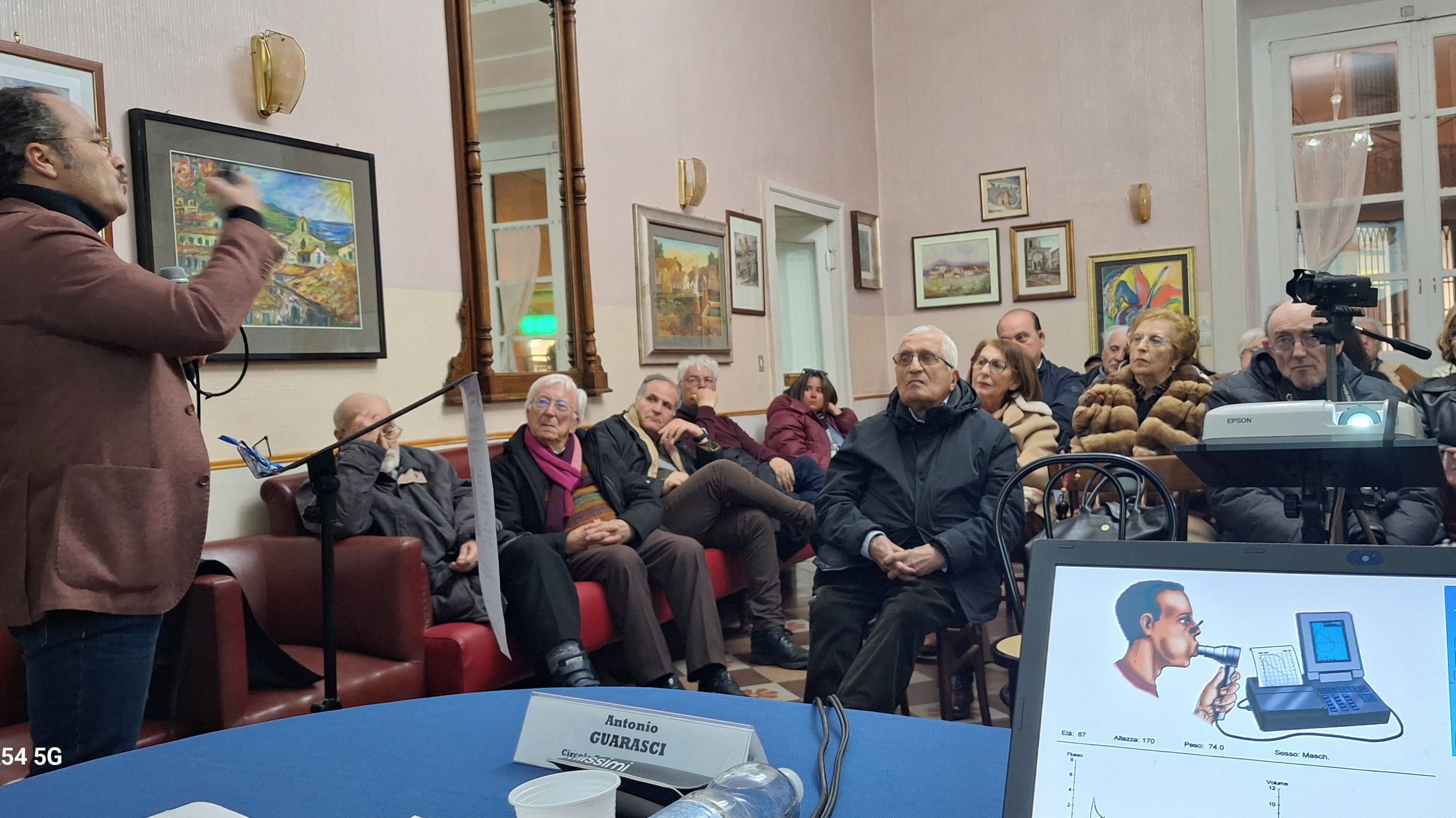 BPCO, informazione e prevenzione: partecipato incontro al Circolo Culturale Rossanese