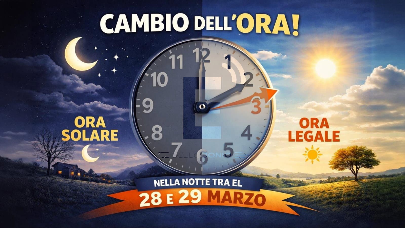 Stanotte tornerà l’ora legale: lancette avanti, un’ora di sonno in meno (ma più luce la sera)