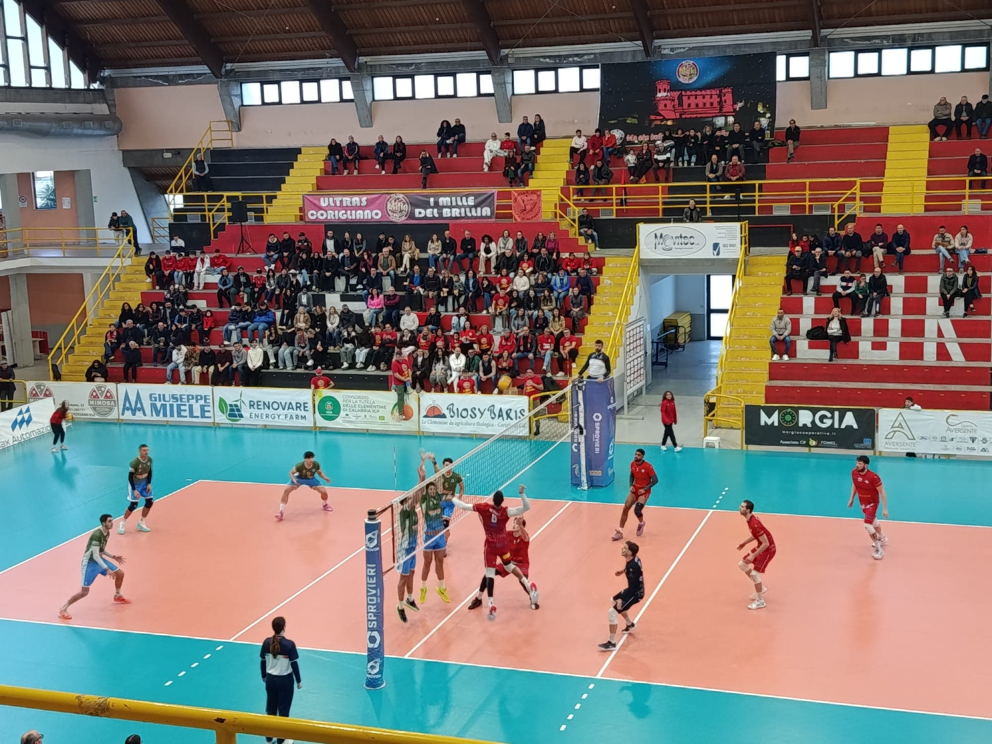 Palermo vince al quinto set contro Corigliano: seconda sconfitta consecutiva