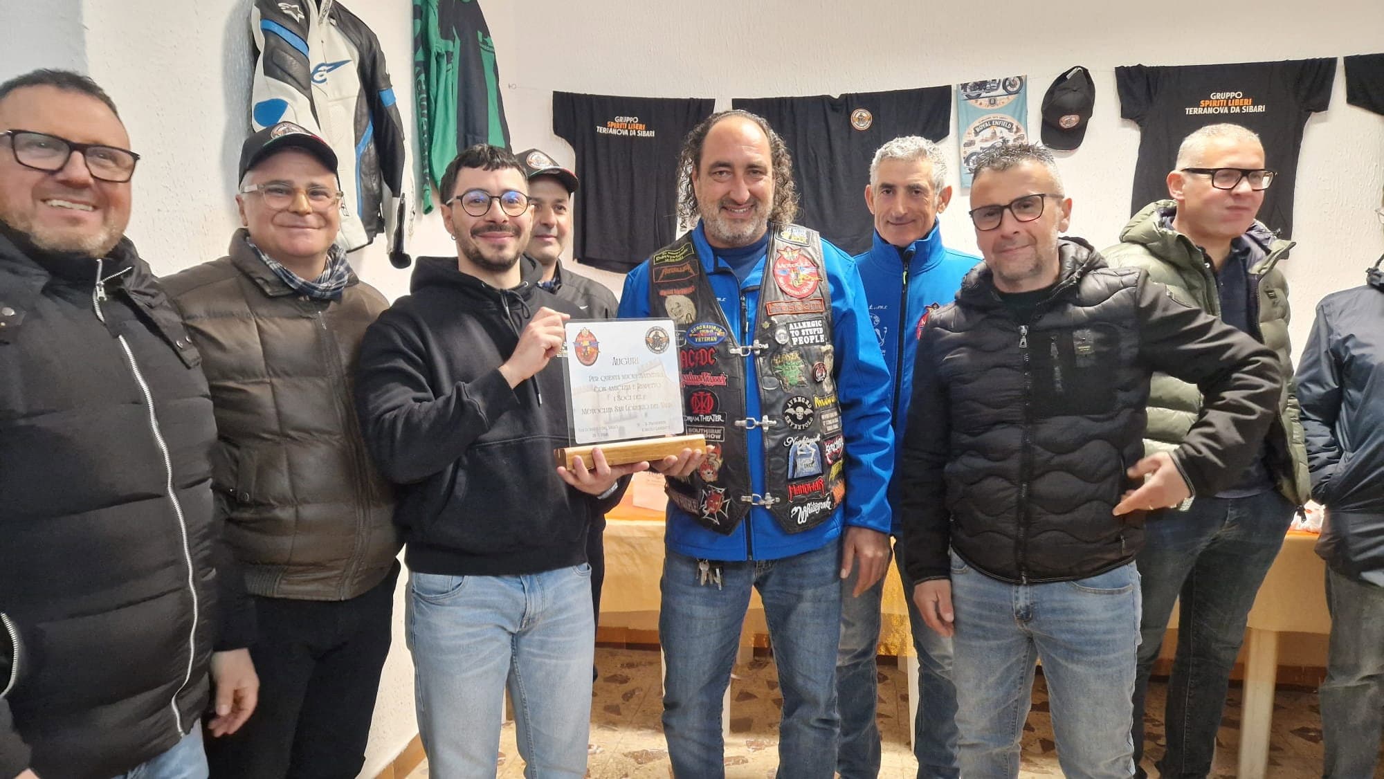 Terranova da Sibari: il Gruppo Spiriti Liberi inaugura la nuova sede tra mototurismo e comunità