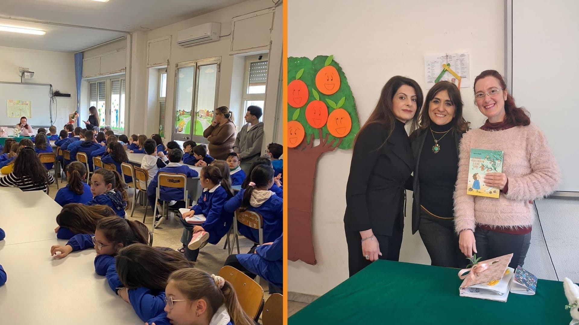 Viaggio tra le favole: gli alunni della scuola di Via Nazionale incontrano Valeria Ruffo