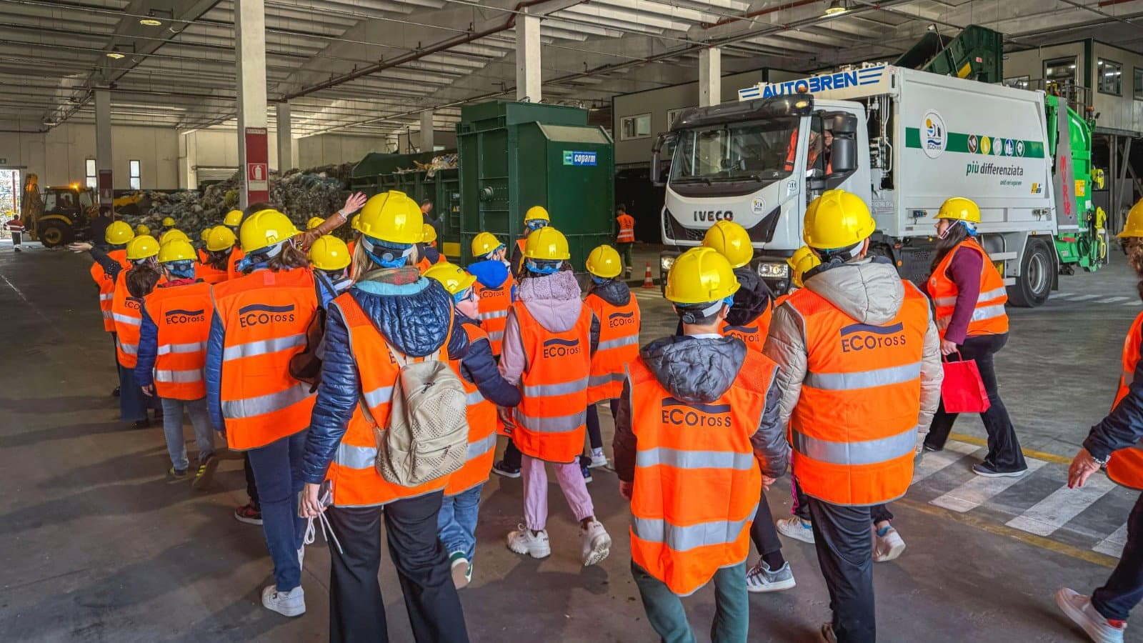 Co-Ro, Riciclo Aperto 2026: 600 studenti visitano l’impianto Ecoross per educazione ambientale