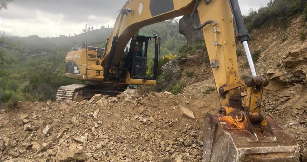 Frana sulla SP 251, al via i lavori per il ripristino della viabilità nella Sila Greca