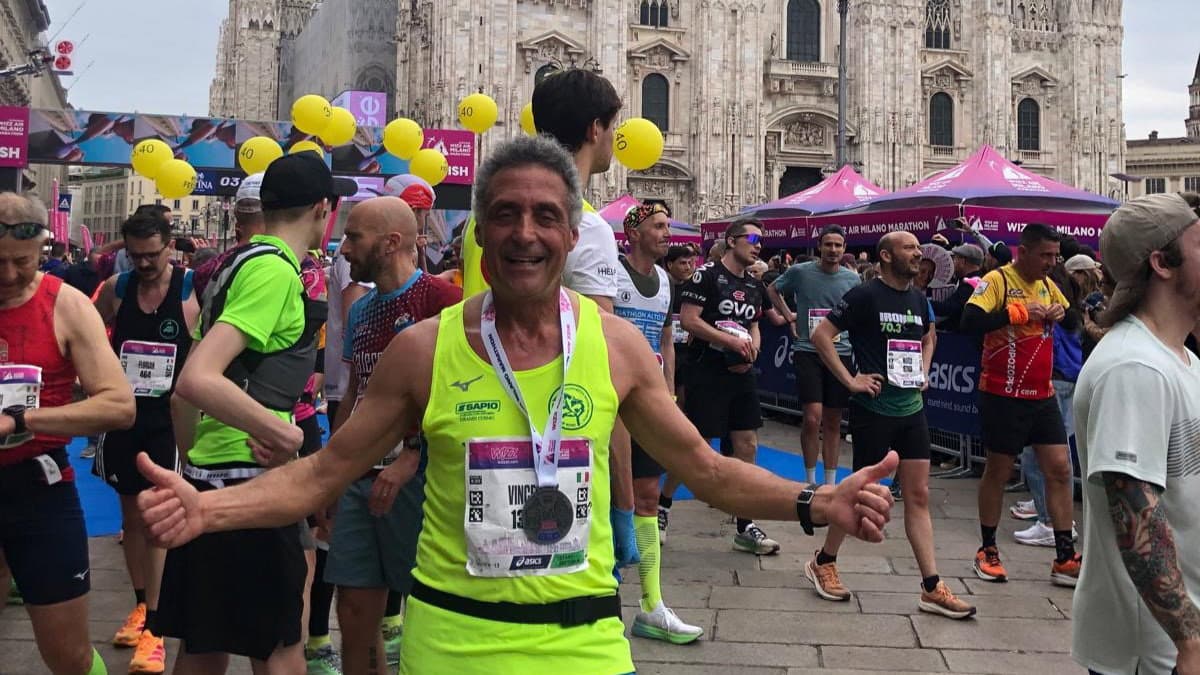 Tre maratone in quattro mesi: per Mazzuca un altro successo da incorniciare