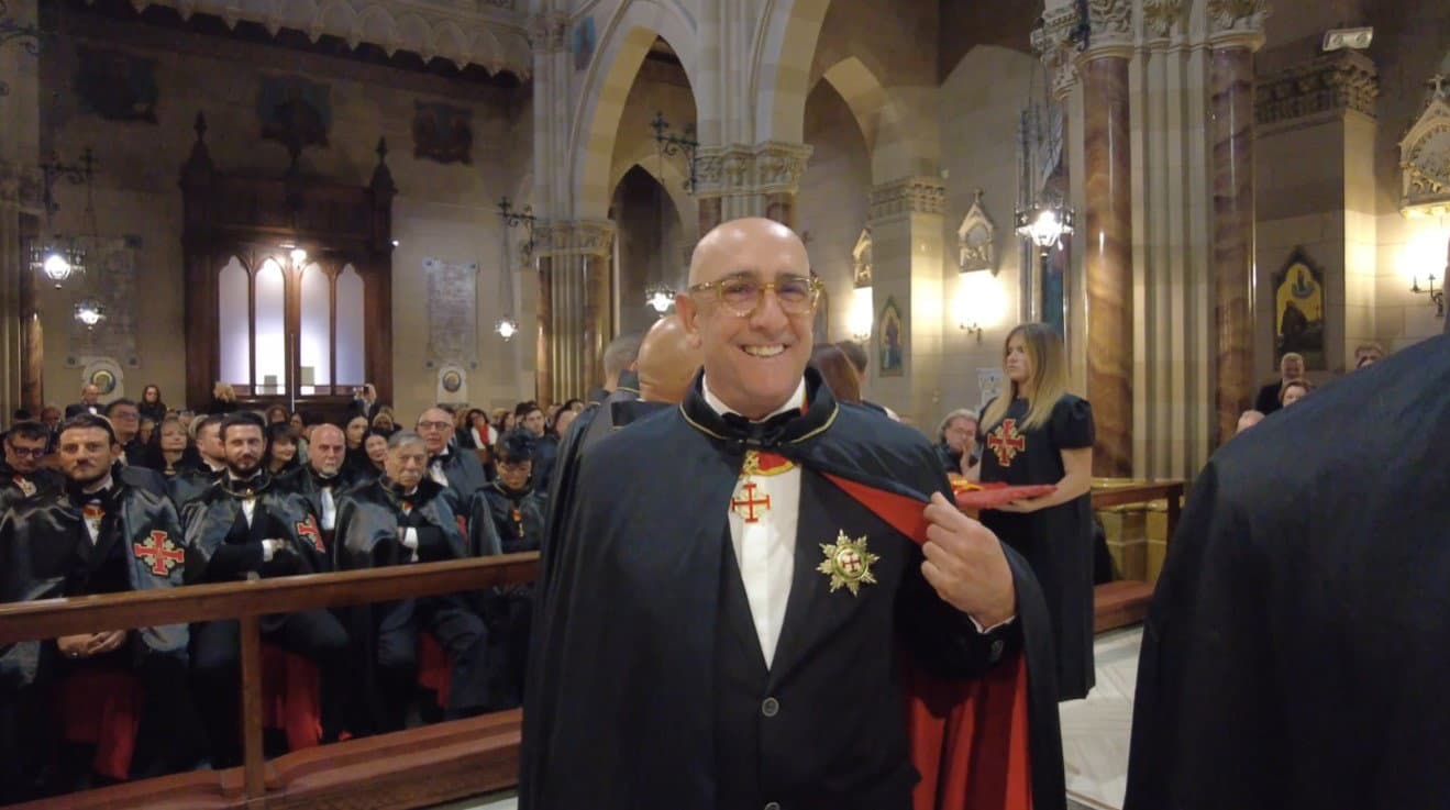 Sapia nominato Grand’Ufficiale di Grazia Magistrale dell’Ordine del Santo Sepolcro