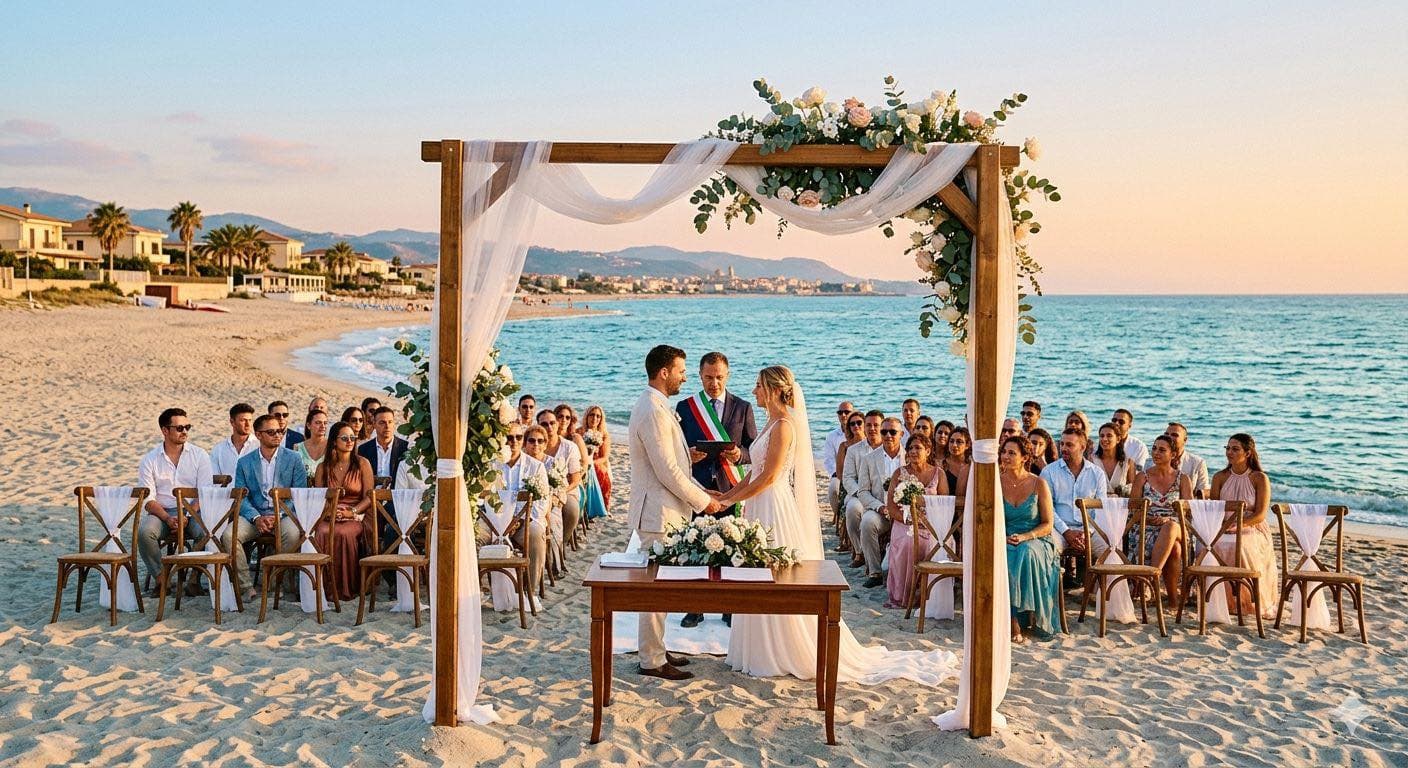 Matrimoni in riva al mare: la proposta di Elena Olivieri per valorizzare le spiagge