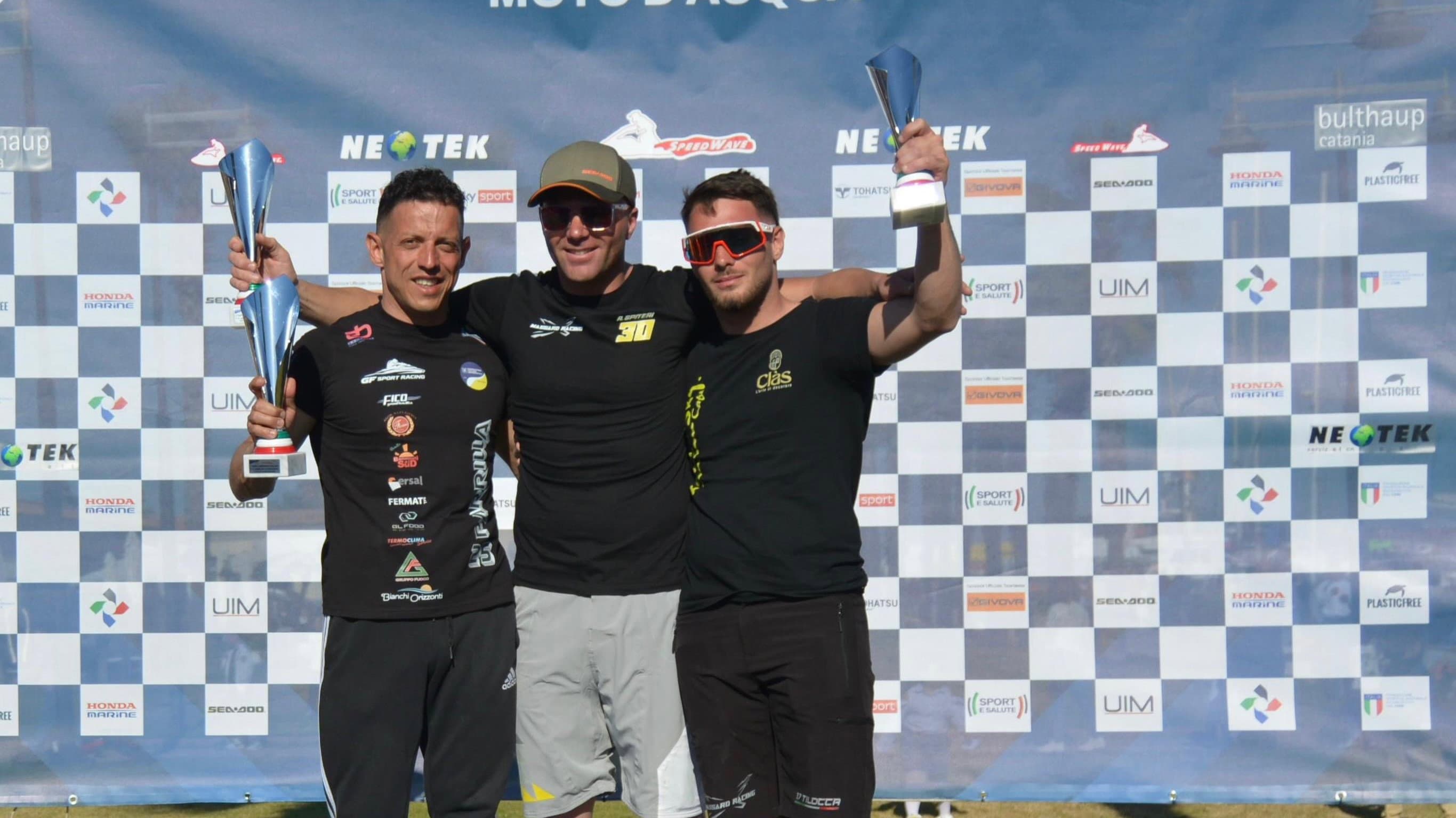 Parrilla non si ferma: nuovo podio alla prima tappa del Campionato Italiano Moto d'Acqua