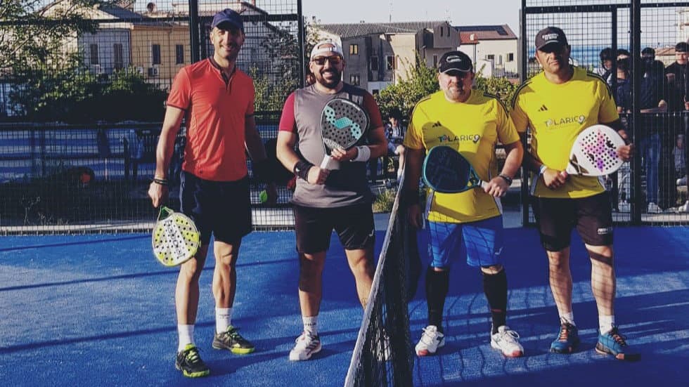 Cariati, finale di Padel al terzo set: trionfa Talarico Team