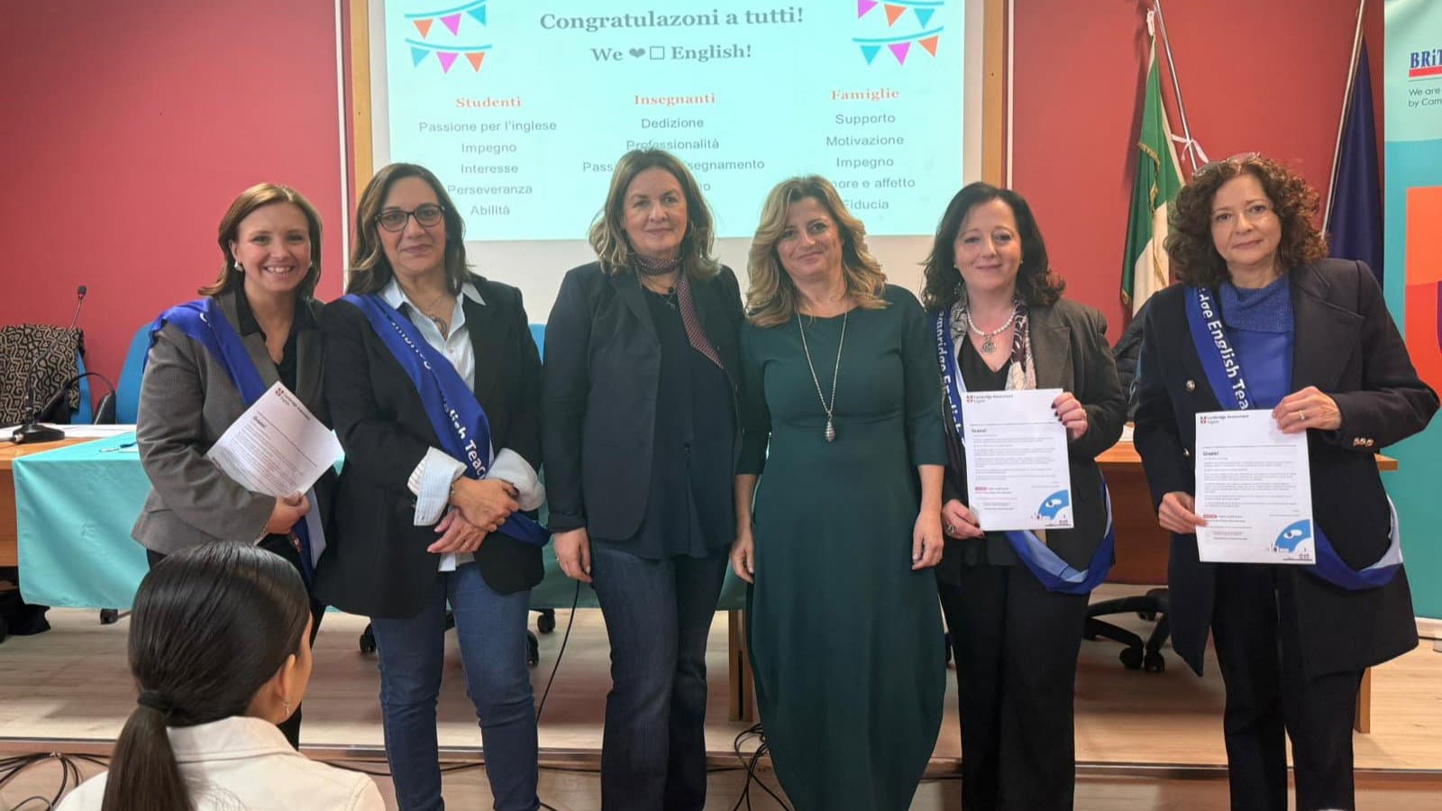 Al "Palma Green Falcone Borsellino" di Co-Ro consegnate 70 certificazioni Cambridge