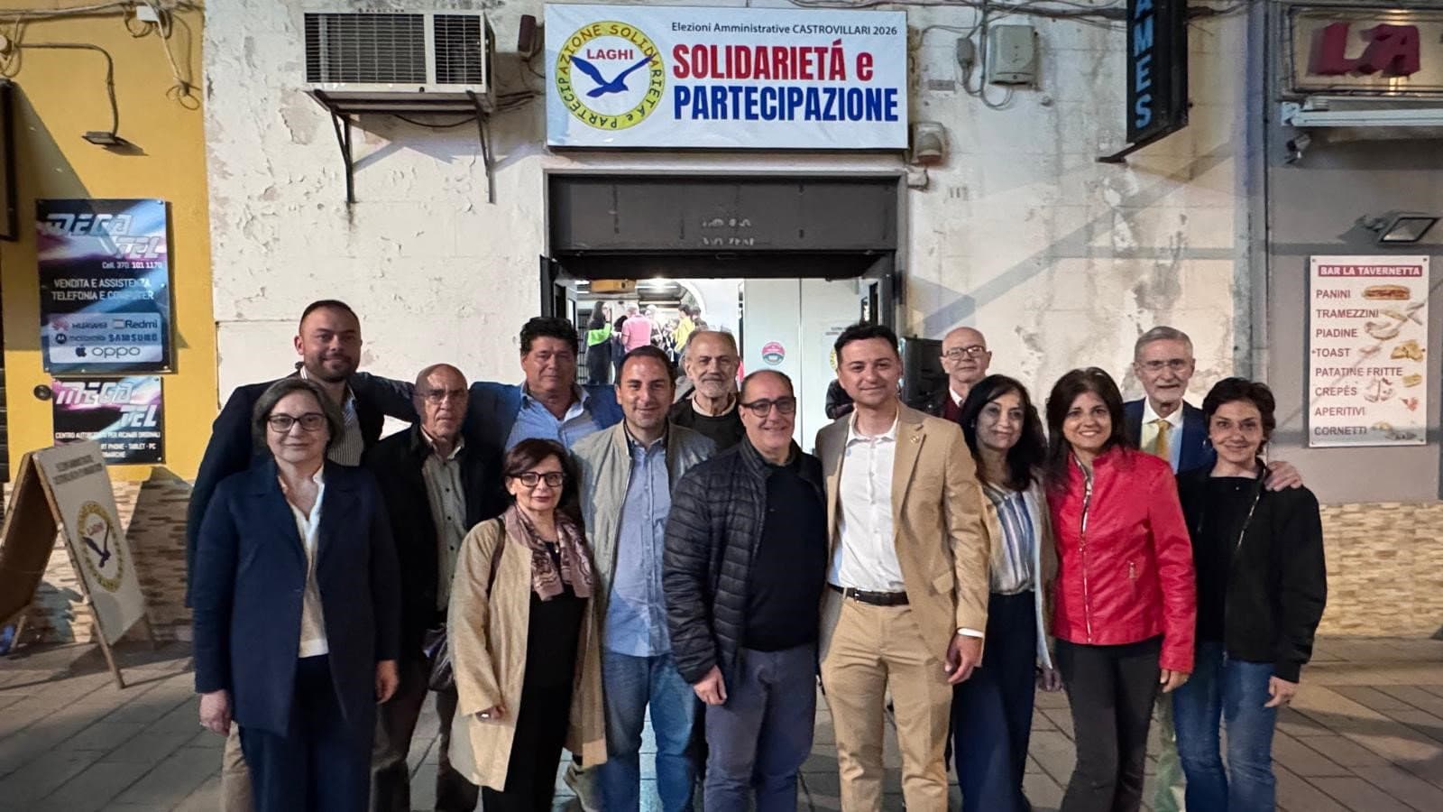 Castrovillari, inaugurata la sede di Solidarietà e Partecipazione: sedici candidati e «una Città da ricostruire»