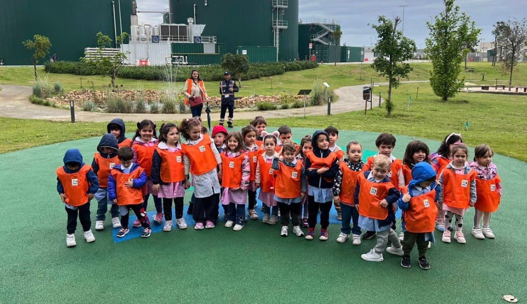 I bambini di Magnolia a lezione di ecosostenibilità al Parco Biometano Ecoross