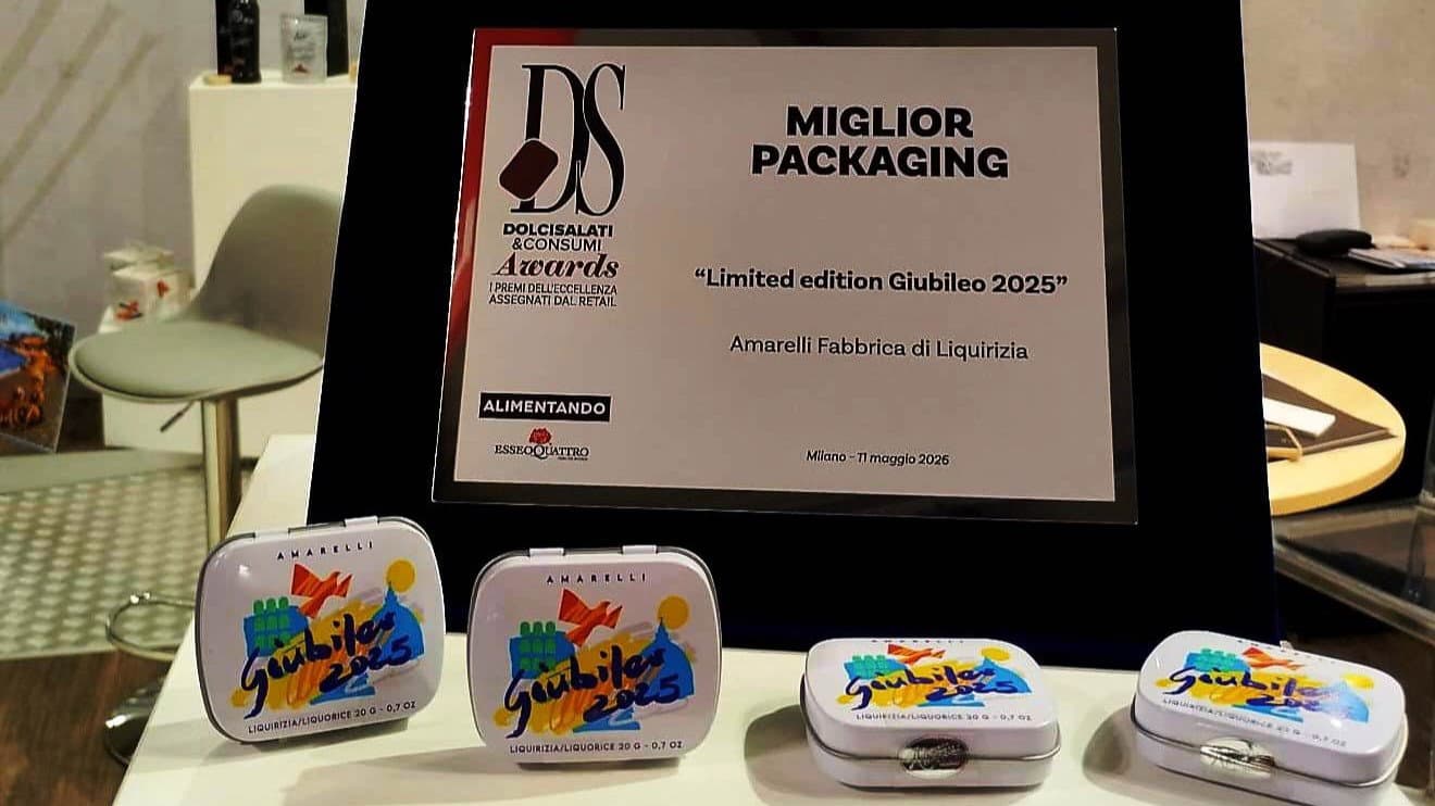 Tuttofood Milano, limited edition Amarelli premiata come miglior packaging