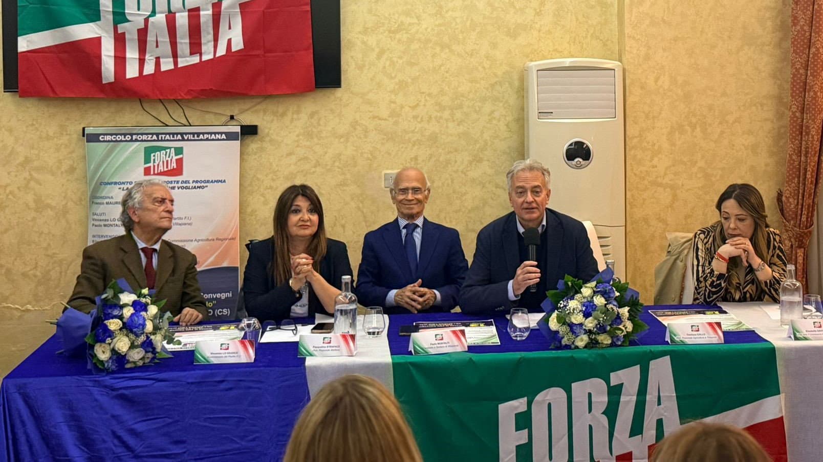 Villapiana, Forza Italia sostiene Montalti: confronto in città con gli assessori regionali