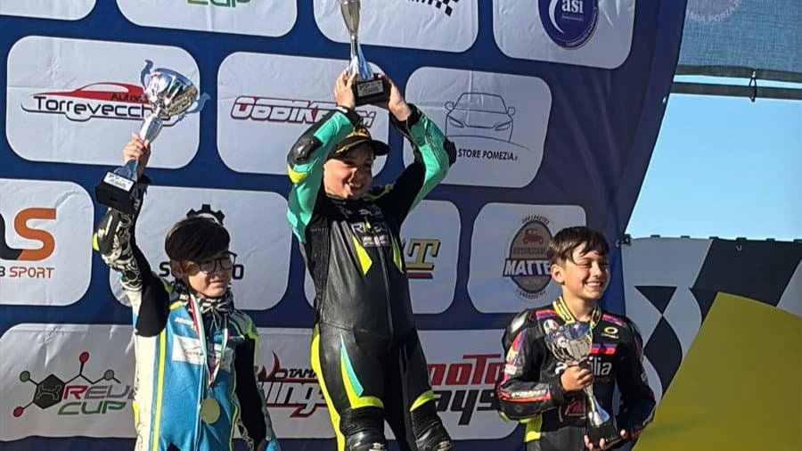 Castrovillari, il piccolo Domenico Filardi conquista il podio nella Promo Race Cup