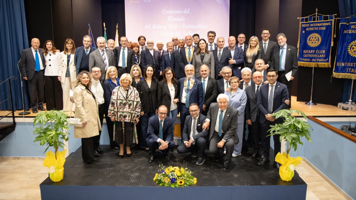 Rotary Club Castrovillari, quarant’anni di servizio nel cuore del Pollino