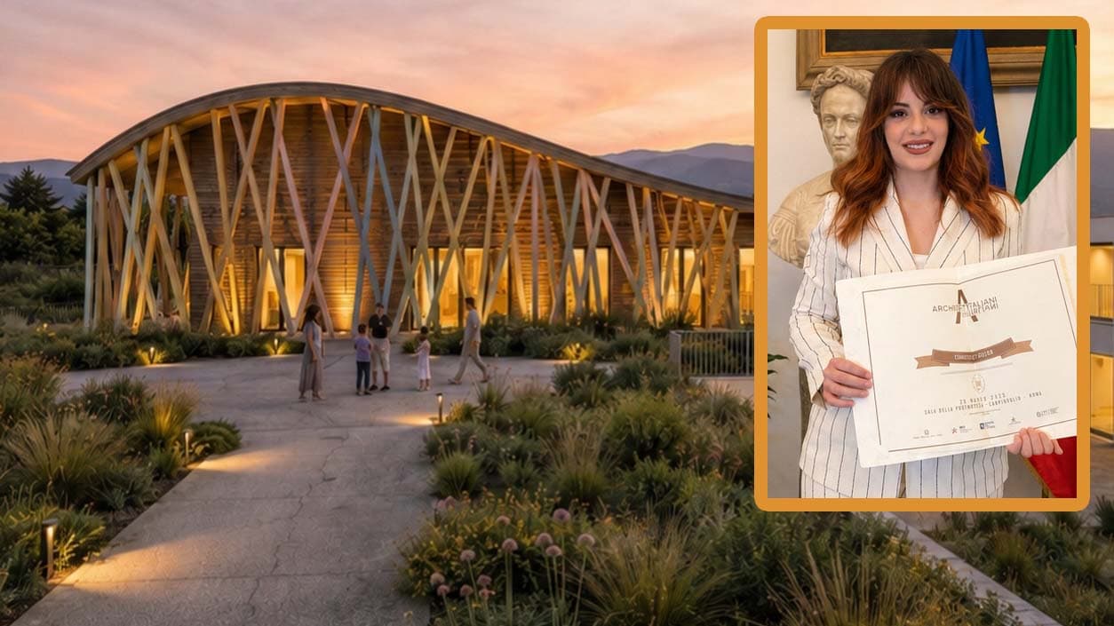 Da Oriolo al Campidoglio, Francesca Silvestri premiata tra le eccellenze italiane dell’architettura
