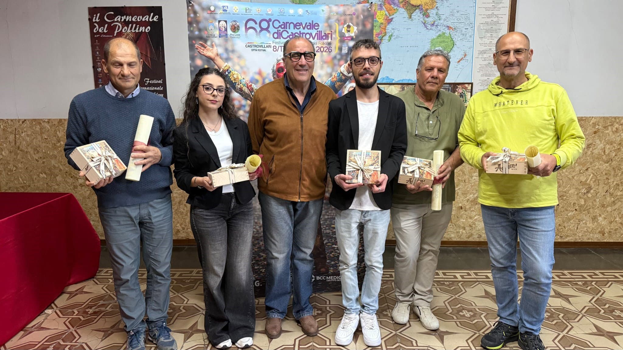 Castrovillari, premiati i vincitori del concorso fotografico del Carnevale: le immagini entrano nell’archivio storico