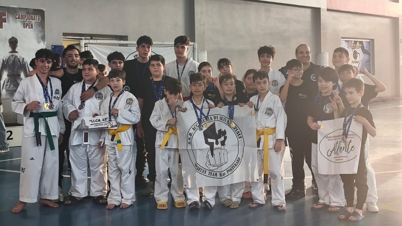 Pioggia di medaglie per lo Spartan Team all’ITF Calabria Open di Corigliano Rossano