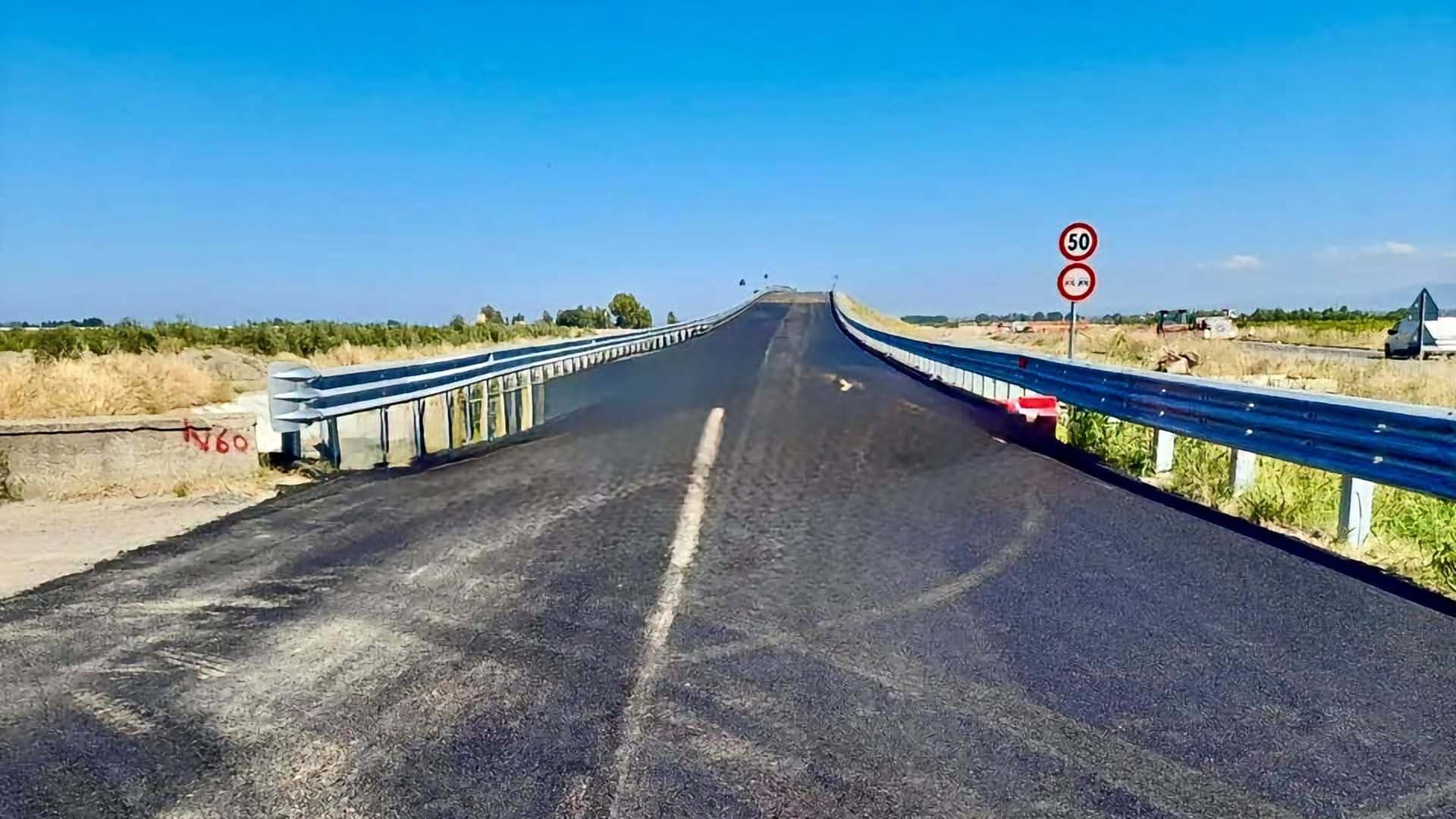 Lauropoli-Sibari, riapre il cavalcavia sulla SP169: dopo cinque mesi finisce il disagio