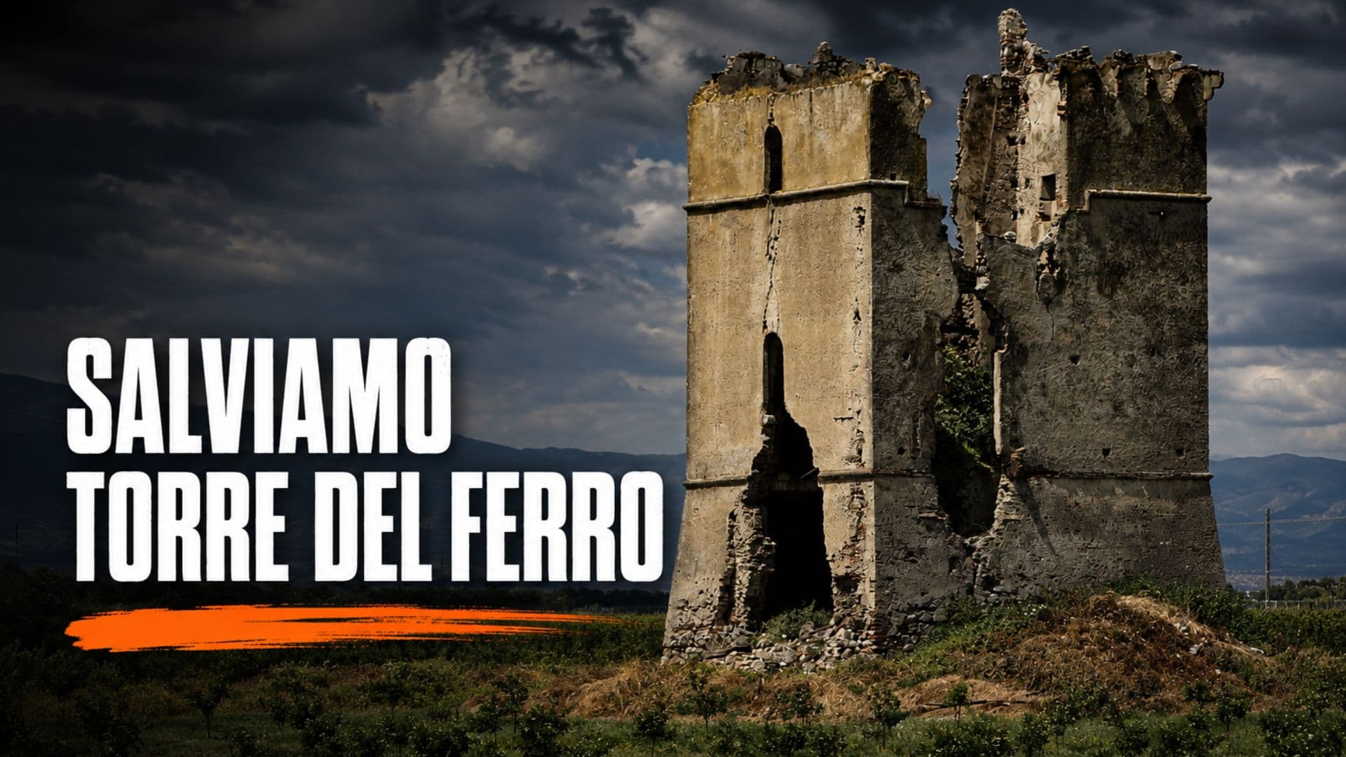 Torre del Ferro, minacciata dal degrado e dai lavori della nuova SS106: «Serve messa in sicurezza immediata»