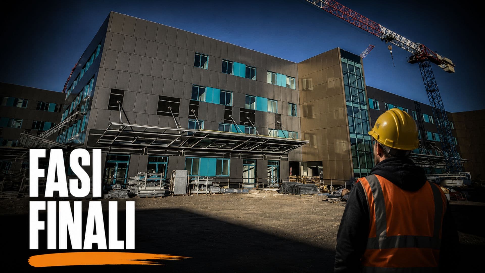 Nuovo ospedale della Sibaritide, via le prime torri gru: il cantiere entra nella fase finale
