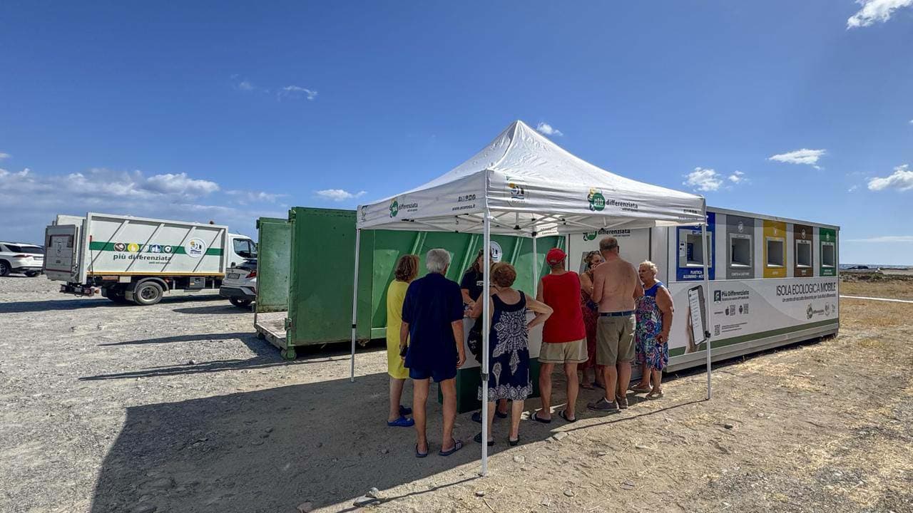 Corigliano-Rossano, torna il centro di raccolta mobile: servizi ambientali più vicini a cittadini e turisti