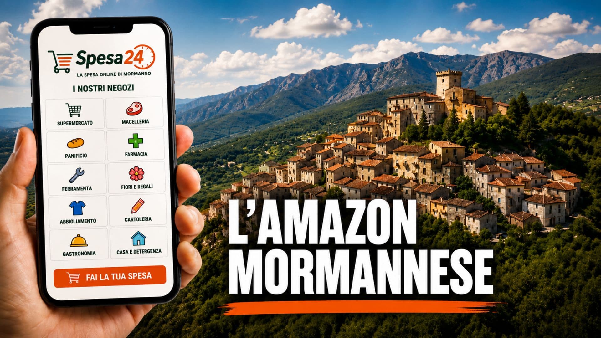 Nasce Spesa24, l'Amazon mormannese: acquisti online e sostegno ai negozi del territorio