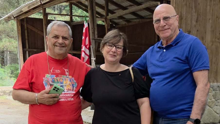 Spi Cgil, Tania Scacchetti in Calabria tra Riace, Camini e la Festa dei Nonni a Longobucco