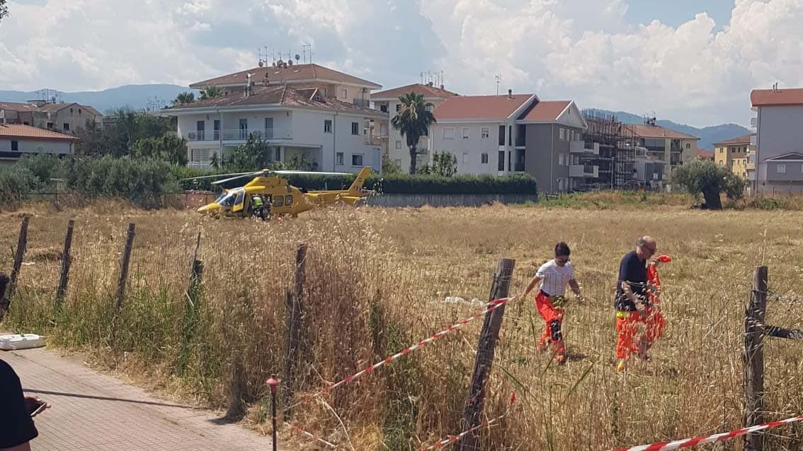 Schiavonea, bimba di 2 anni soccorsa dal 118: trasferita in elisoccorso a Cosenza