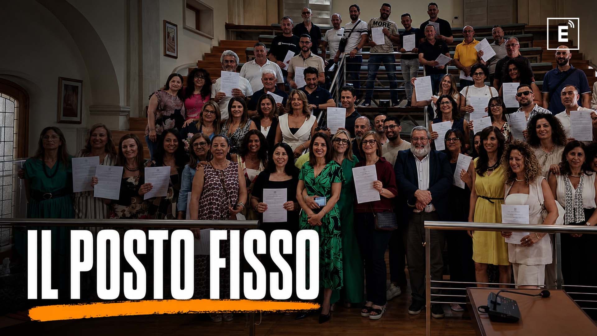 Corigliano-Rossano stabilizza 51 tirocinanti TIS: firmati i contratti a tempo indeterminato