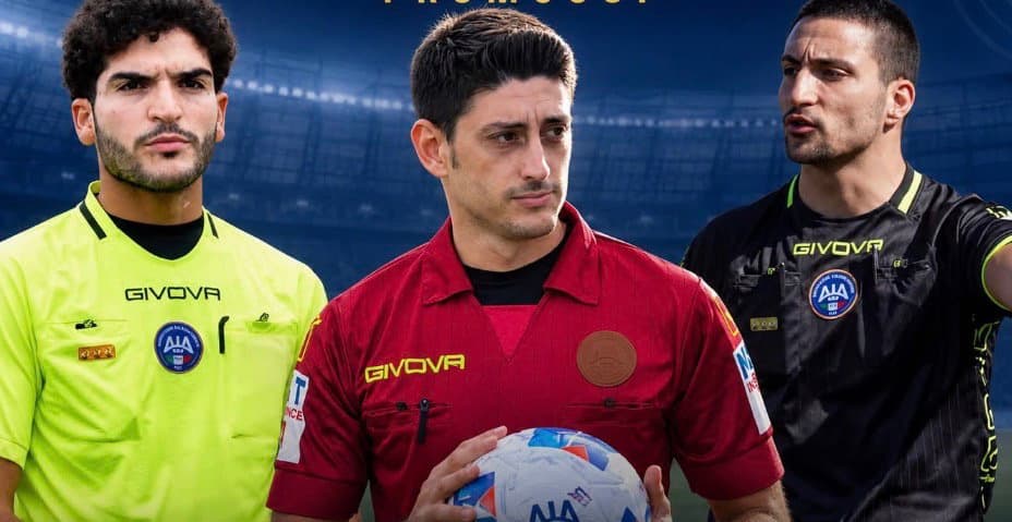 La Sezione AIA di Rossano festeggia tre promozioni negli organici nazionali: Zito in Serie C, Fortino ed El Gorch in Serie D