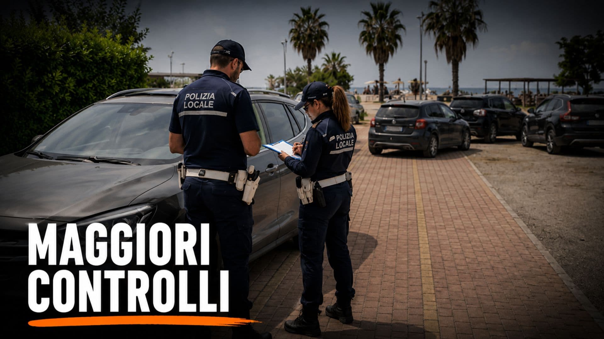 Co-Ro, stretta della Polizia Locale sul litorale: oltre 70 richiami, 29 verbali tra spiagge e monopatti