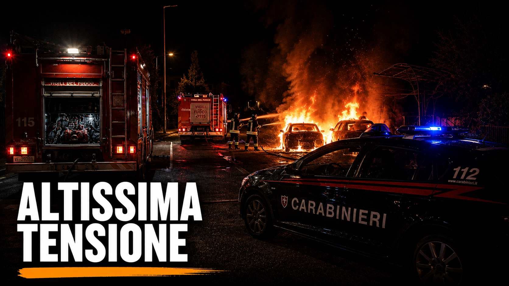 Marina di Sibari, incendio nella notte: distrutte due auto dell’imprenditore Pietro Bloise