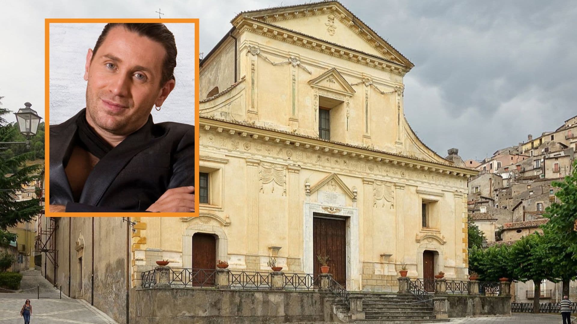 Povia a Morano Calabro per la festa della Madonna del Carmine