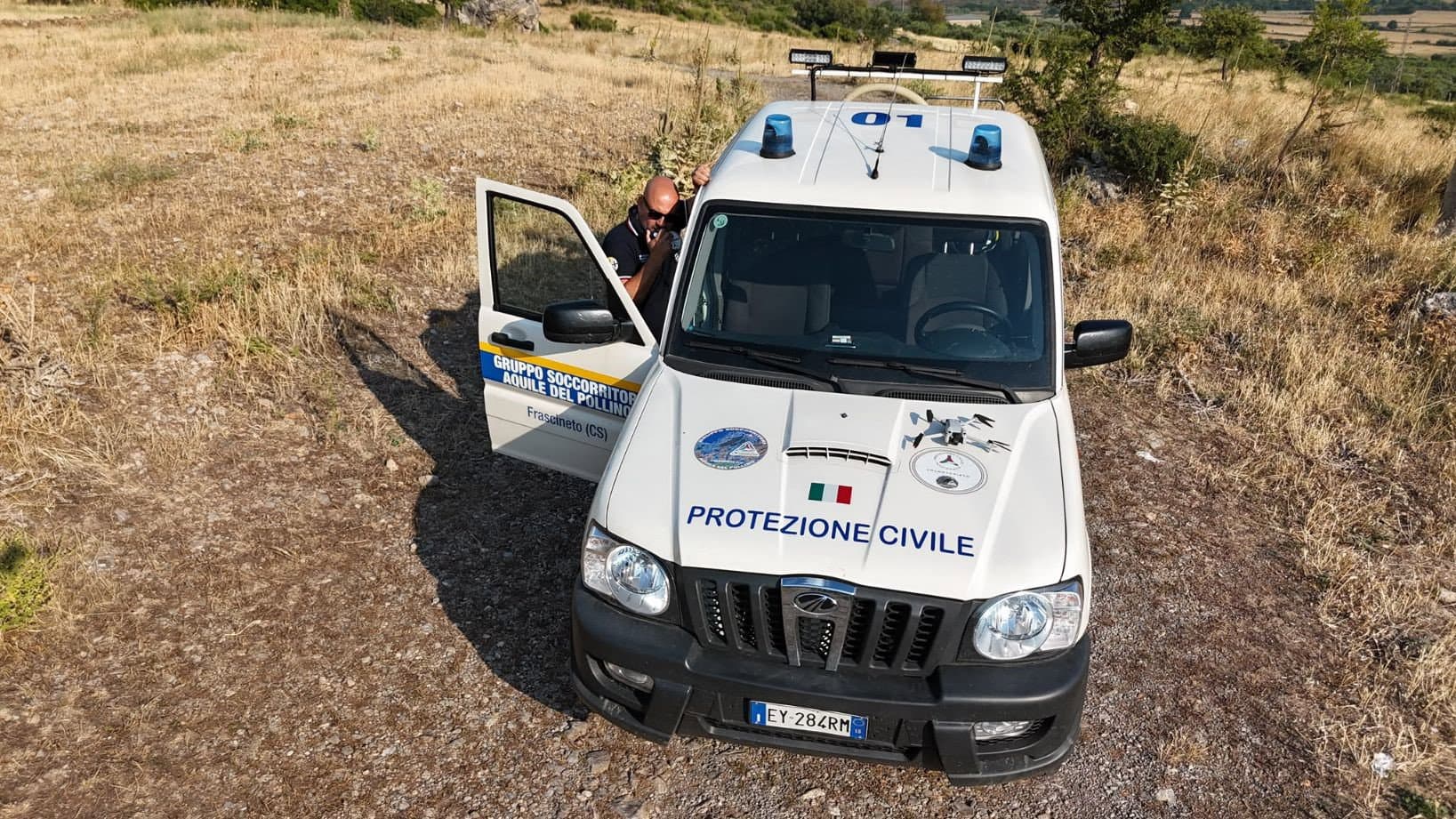 Pollino, droni contro gli incendi: le Aquile del Pollino rafforzano il monitoraggio del territorio