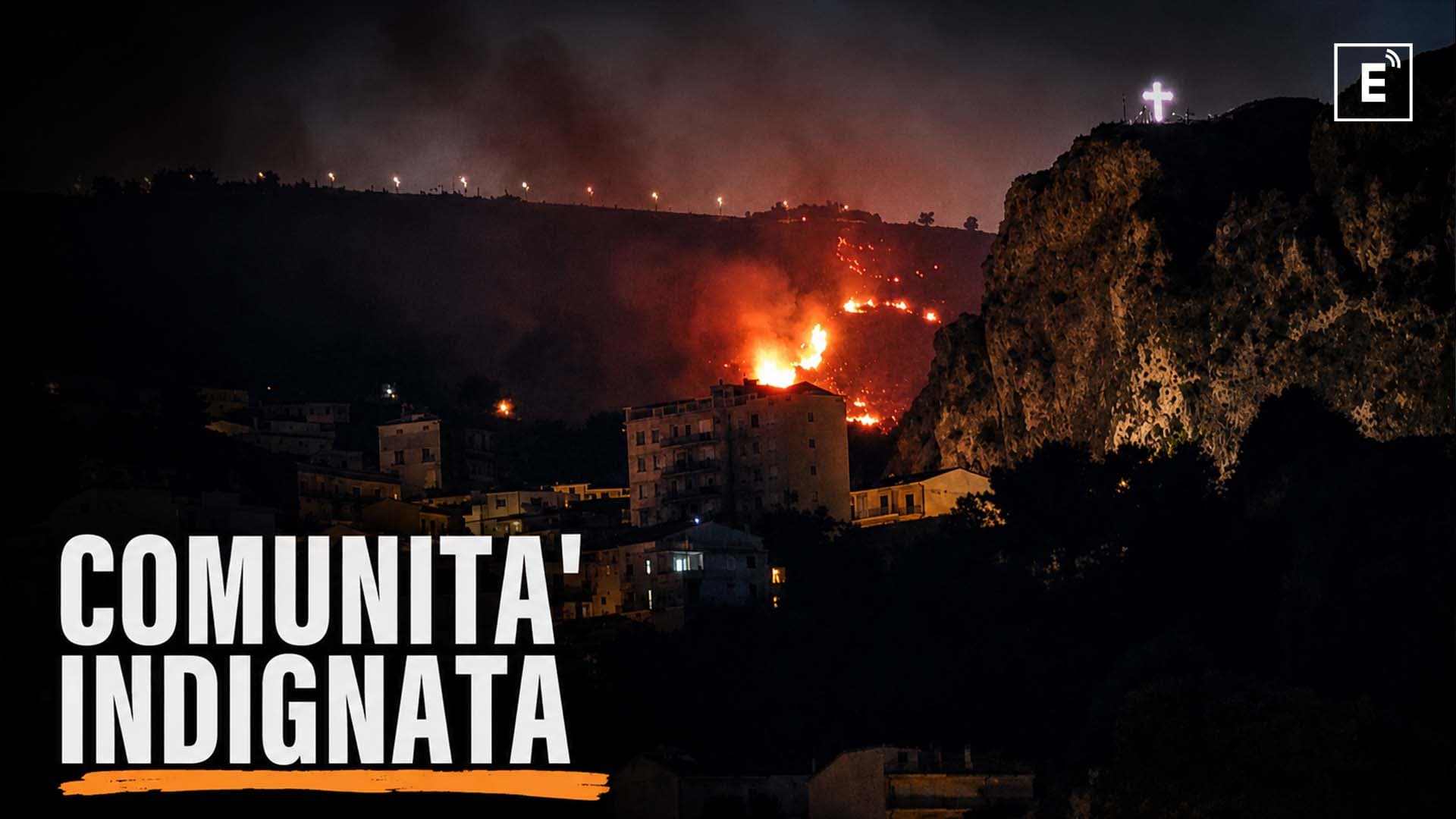 Cassano brucia ancora, rabbia sul Monte: «Siamo stanchi, ogni estate la stessa storia»