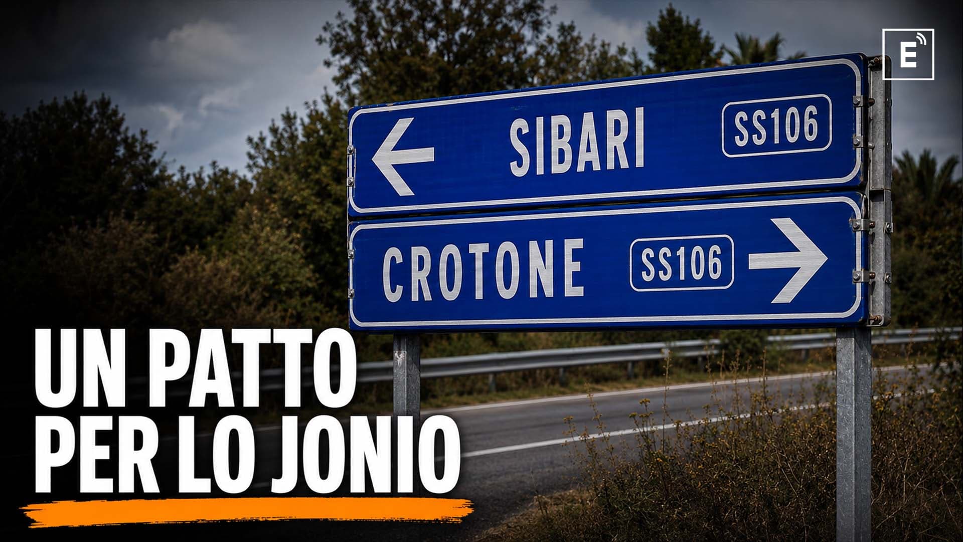 Nasce a Crotone il Patto per lo Jonio, ma senza Statale 106 lo sviluppo resta a metà