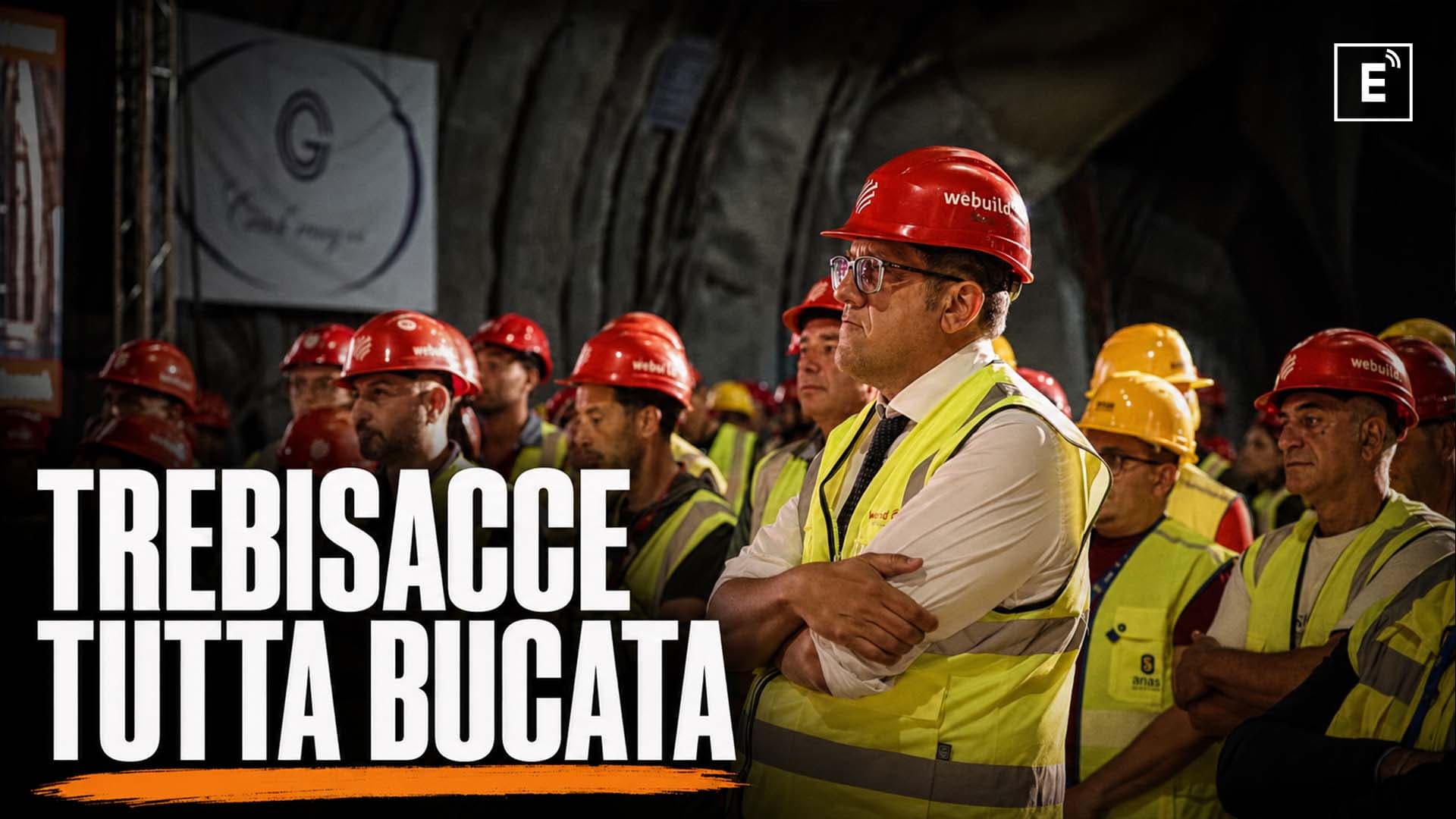 SS106, Webuild completa lo scavo della Galleria Trebisacce: il tunnel più lungo del Terzo Megalotto