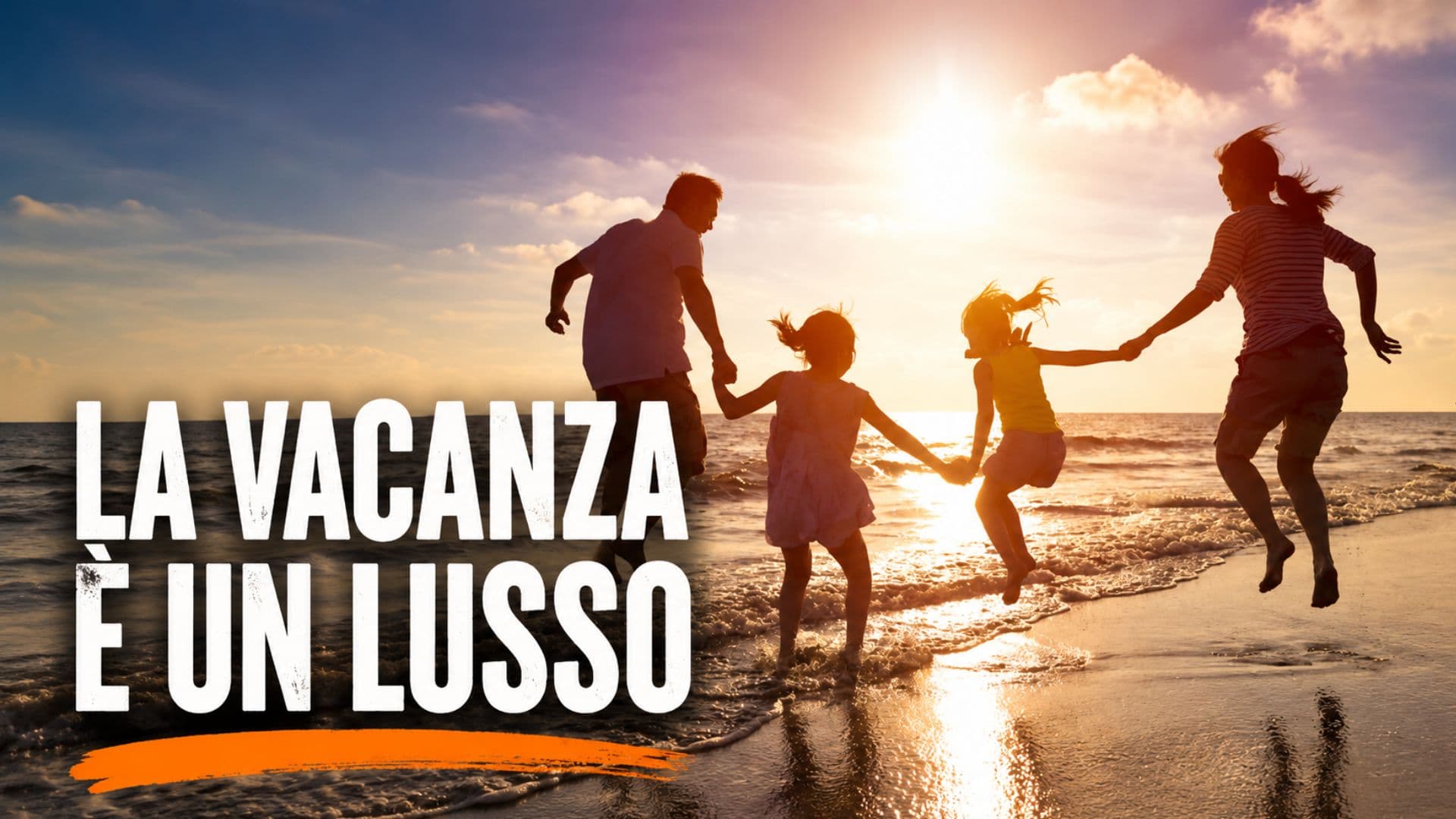 Vacanze sempre più un lusso: a Co-Ro quasi una famiglia su tre con figli vive con un solo reddito
