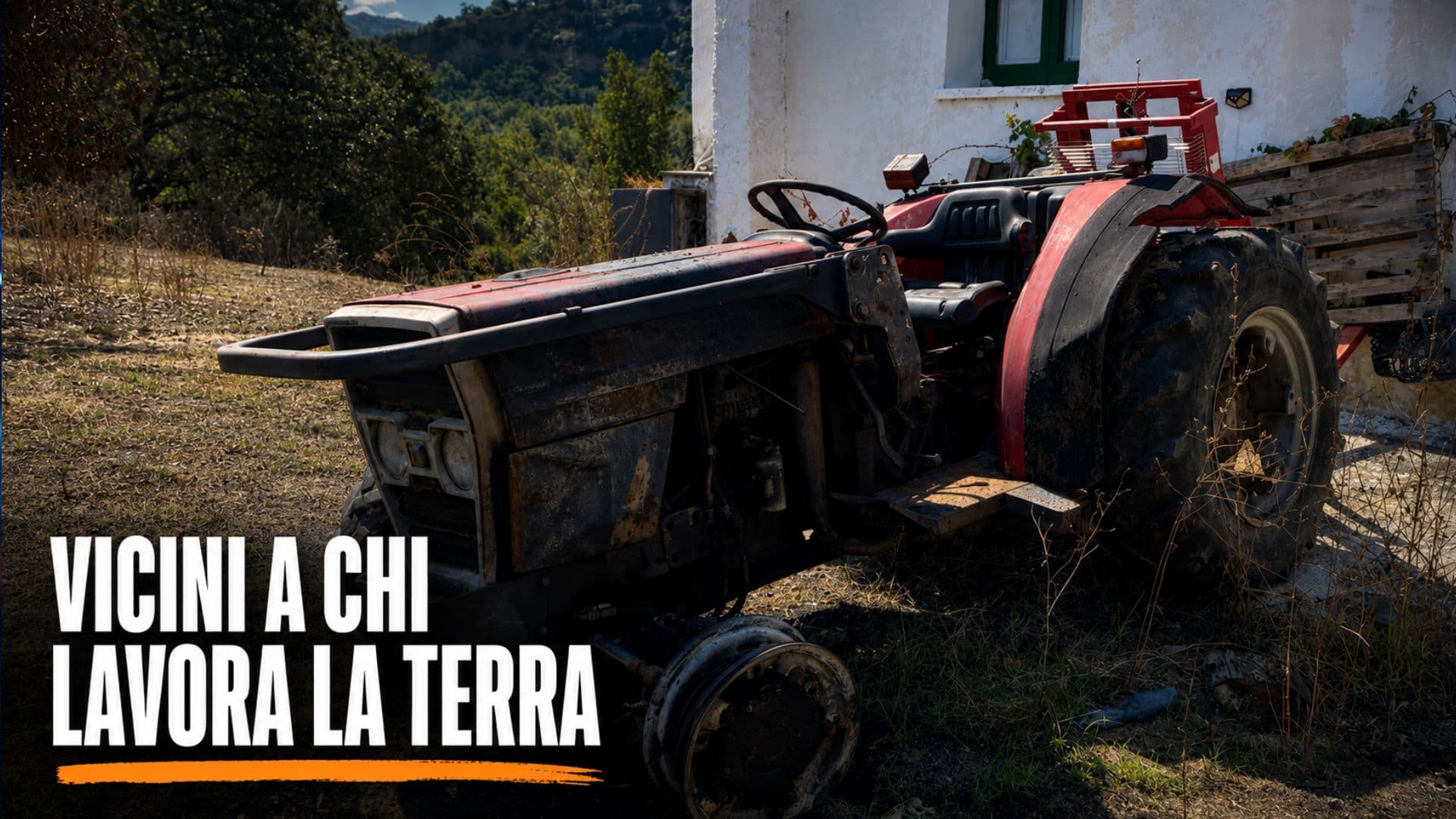Incendi devastano l'azienda agricola di Francesco De Bonis: arriva la solidarietà di Coldiretti Calabria