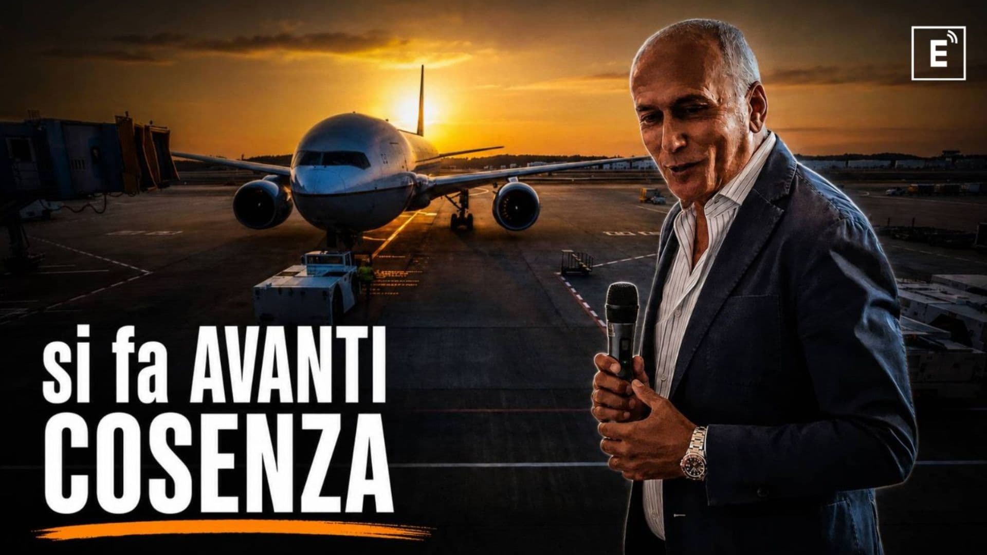 Anche Caruso sostiene il progetto dell'Aeroporto della Sibaritide: «Serve visione»