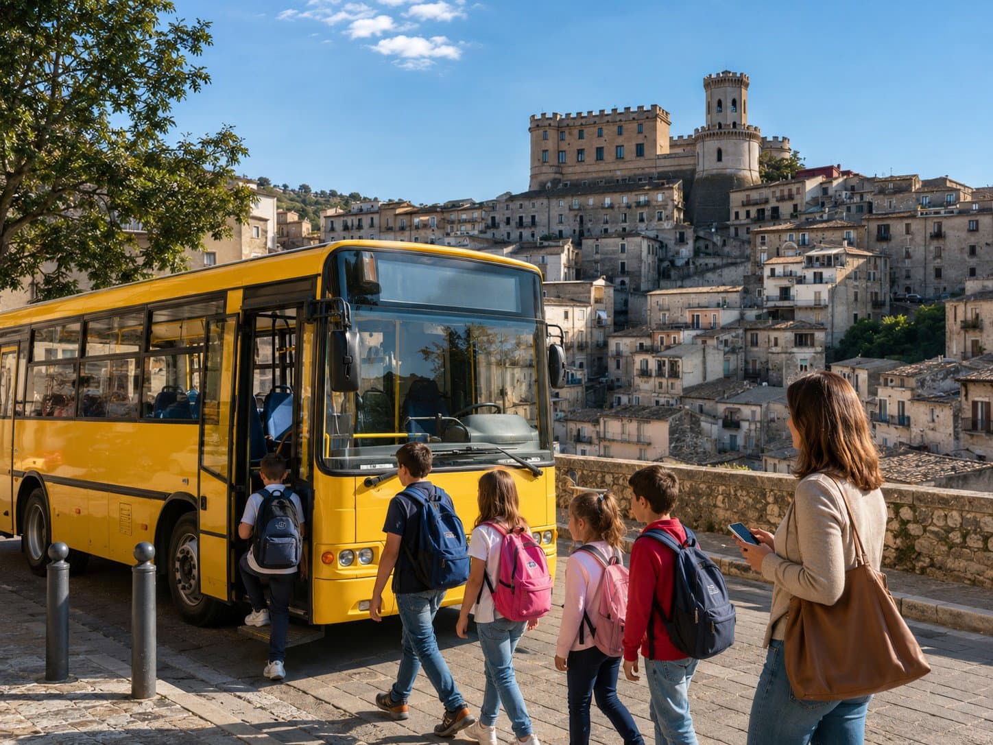 Trasporto scolastico 2026/2027 a Corigliano-Rossano: aperte le iscrizioni online su Novaportal
