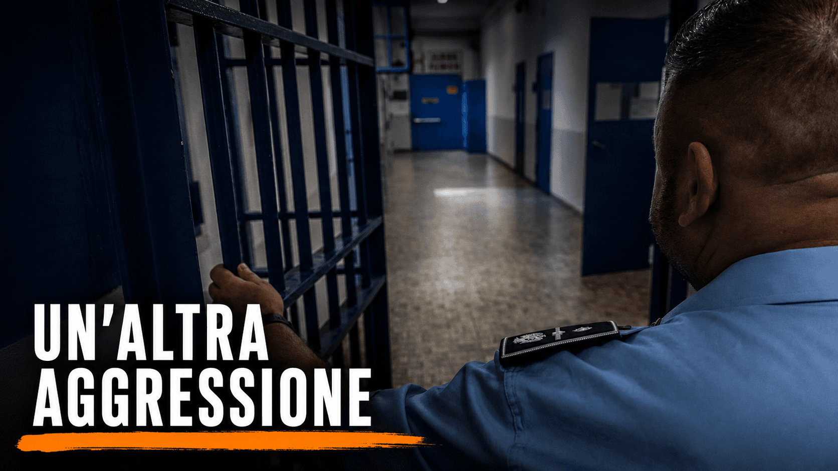 Carcere di Rossano, agente aggredito da un detenuto: sette punti di sutura
