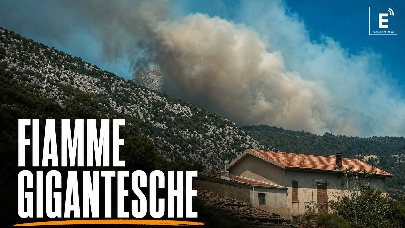 Il Pollino brucia ancora: due fronti tra Lungro e Cerchiara, fiamme verso il Santuario delle Armi