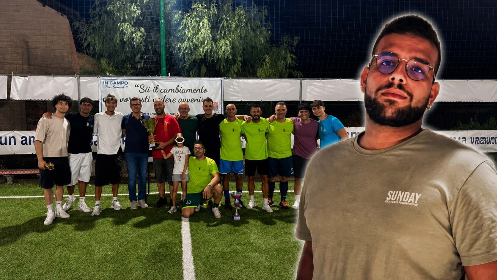 Sorrenti scende in campo per Samuel: il calcio diventa memoria condivisa
