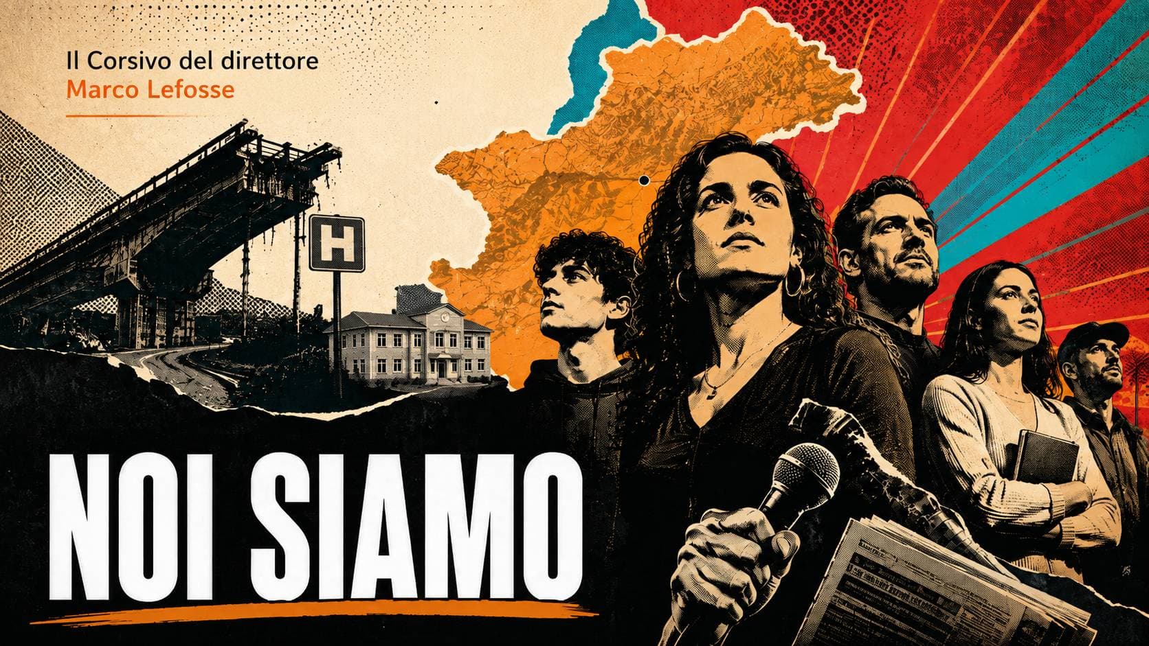Noi siamo, anche quando fingono di non vederci