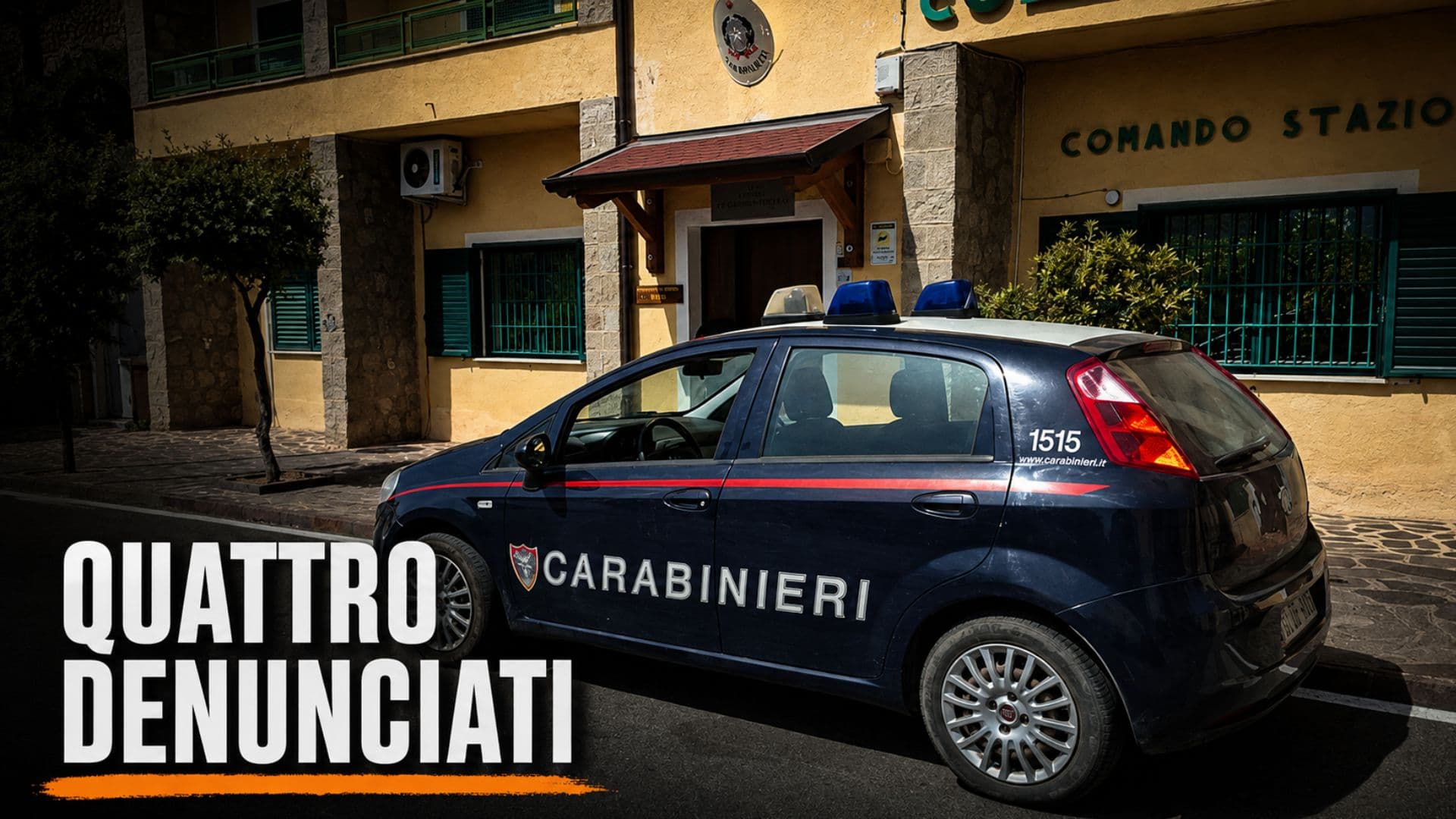 Uliveto in fiamme durante la Festa dell'Achiropita: quattro persone denunciate