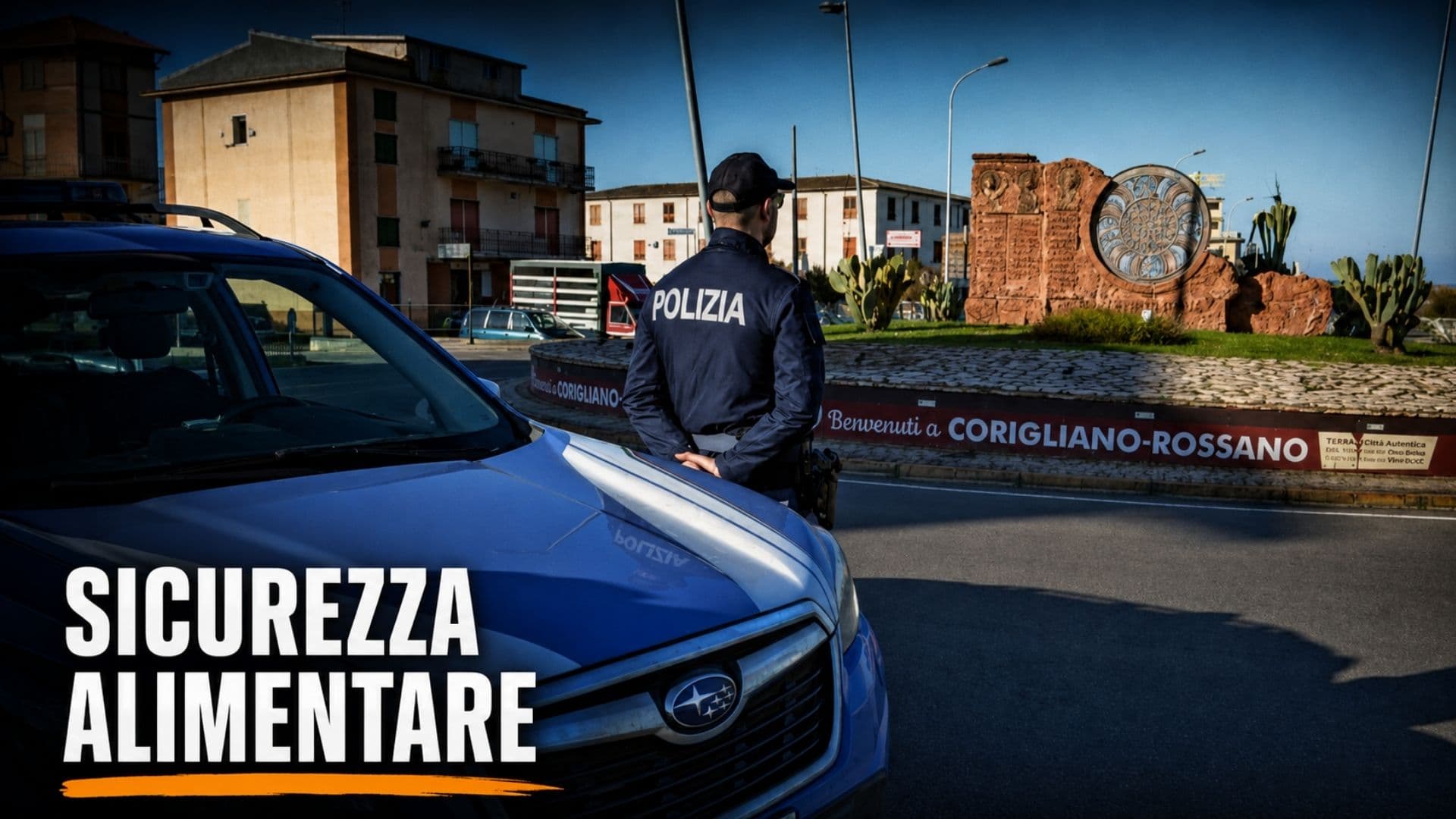 Cibo trasportato fuori temperatura sulla SS 106: merce distrutta e multe per 3mila euro